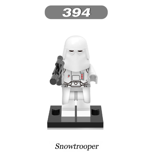 X0132 Star Wars Leia Clone Storm Troopers Action Figures Building Blocks Obi Wan Pilot Minifigs Lightsaber Children Toys Boys Gifts