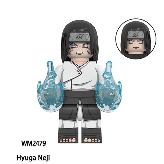 WM6153 Naruto Aeries Anime Yamato Sai Tenten Minifigs Building Blocks Neji Ichiraku Shizune Action Figures Children Toys Gifts