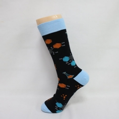 Physics Pattern Colorful Happy Socks Novelty Socks