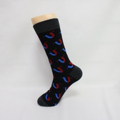 Physics Pattern Colorful Happy Socks Novelty Socks