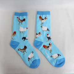 Chicken Pattern Happy socks Novelty Socks