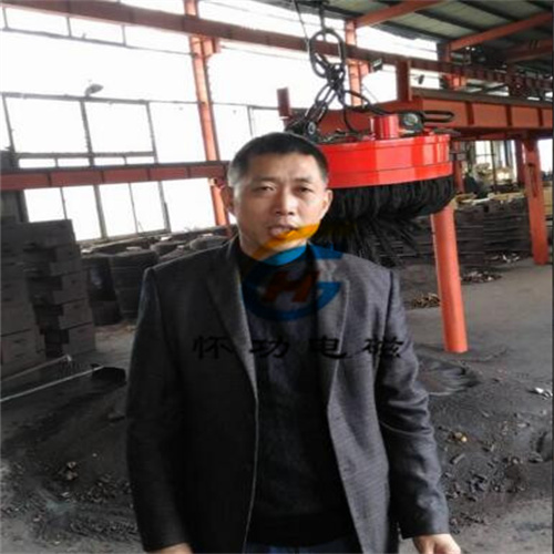 Lifting electromagnet manufacturer_Won the call of a certain dragon machinery in Rugao