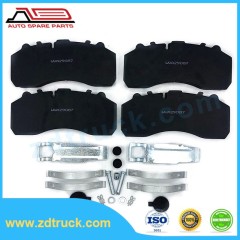 WVA29087 Brake pad for DAF truck