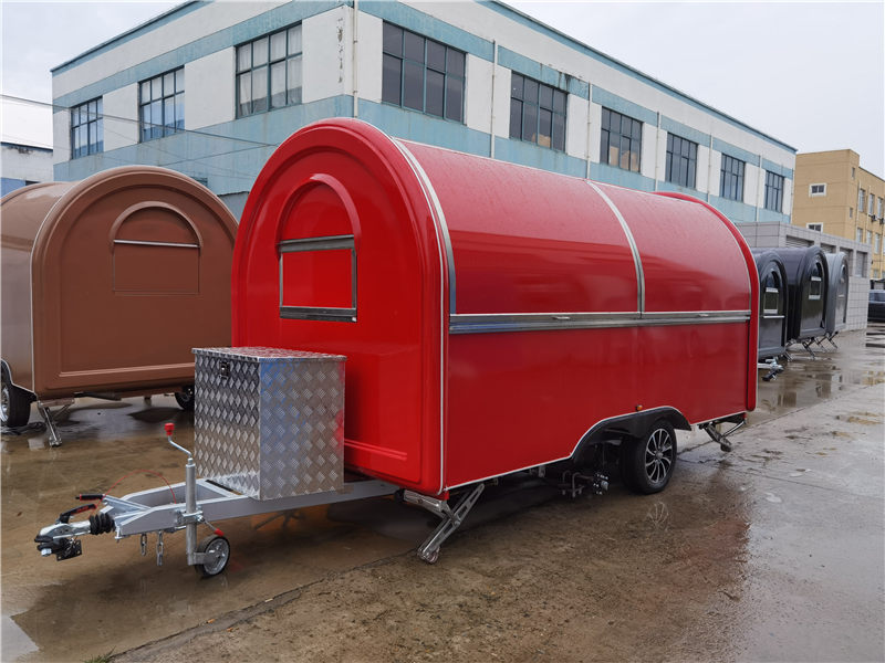 Food Truck Mobile Kitchen Trailer Mobile Food Cart