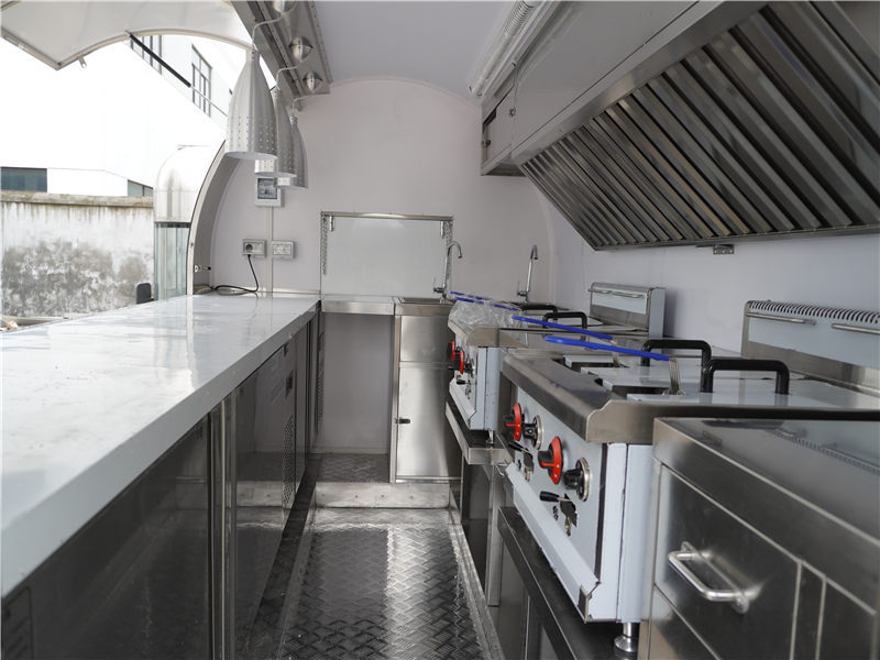 Breakfast Food Truck Mobile Catering Trailer Food Vending Cart Sales Trailer