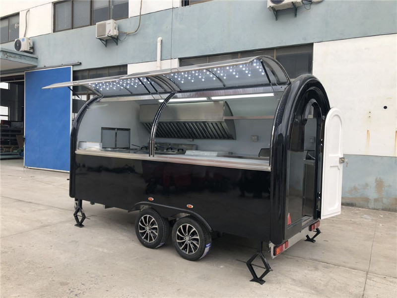 Coffee Food Trailer Snack Food Cart Catering Foo Truck