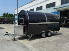 Mobile Food Truck Coffee Trailers Ice Cream Cart Food Vans Snow Cone Stands