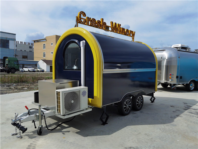 New Food Truck Vending Trailer Street Food Cart Camion Food Truck