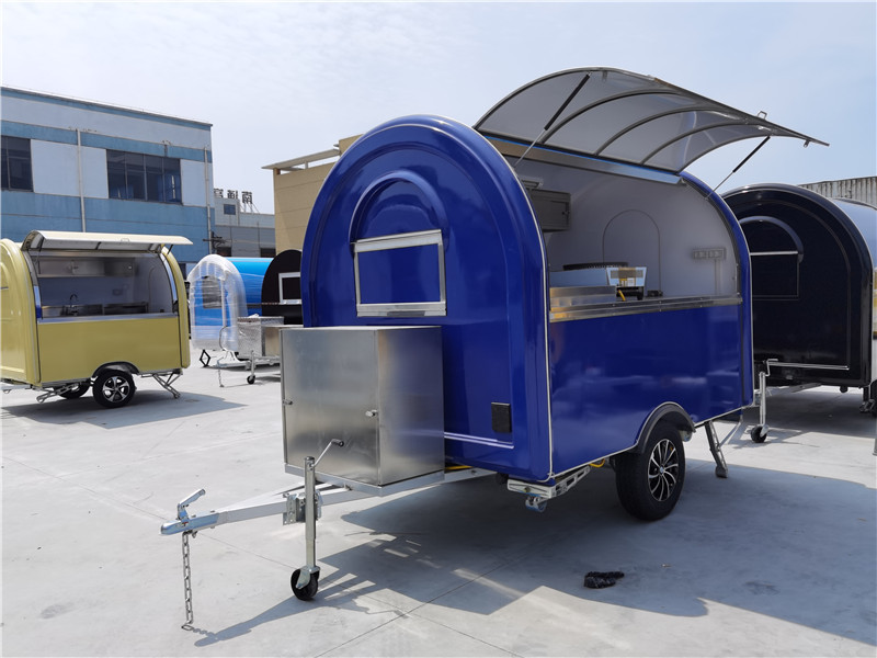 Swaraj Food Truck Small Food Trailer Food Vending Cart Snack Stand