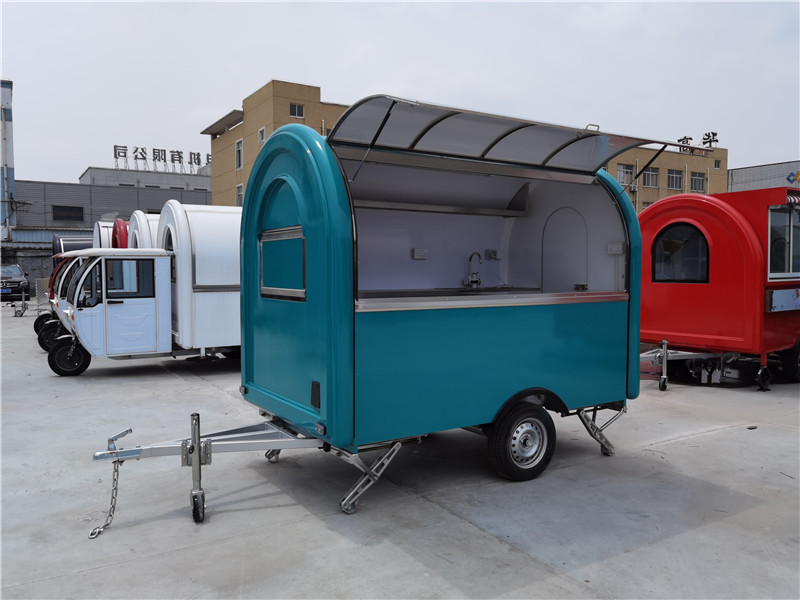 Kikos Food Truck Pizza Oven Trailer Burger Van Sales Trailer