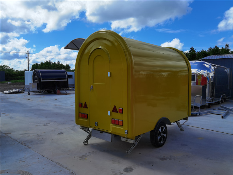 Fish And Chips Food Truck Hot Dog Trailer Fast Food Van Churros Stand