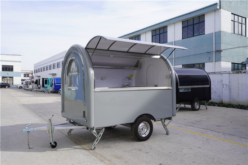 Small Food Truck Coffee Trailers Hot Dog Cart Ice Cream Van