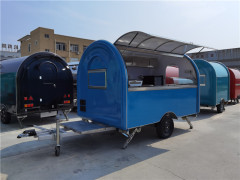 Waffle Food Truck Barbeque Trailer Burger Van Food Kiosk