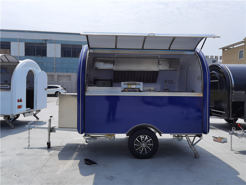 Swaraj Food Truck Small Food Trailer Food Vending Cart Snack Stand