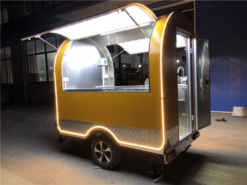 Coffee Food Truck Bbq Trailer Ice Cream Cart Street Food Van