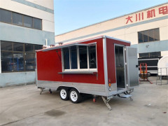 Taco Food Truck Pizza Oven Trailer Food Van Mobile Kitchen