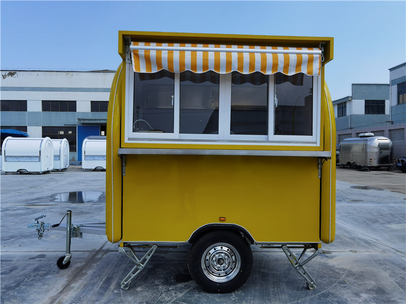 Lobster Tails Food Truck Mini Food Trailer Ice Cream Push Cart Mobile Concession Stand