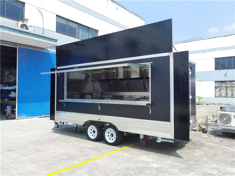 Mobile Food Truck Custom Food Trailers Street Food Cart Catering Van