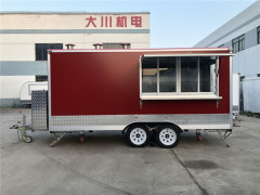 Taco Food Truck Pizza Oven Trailer Food Van Mobile Kitchen