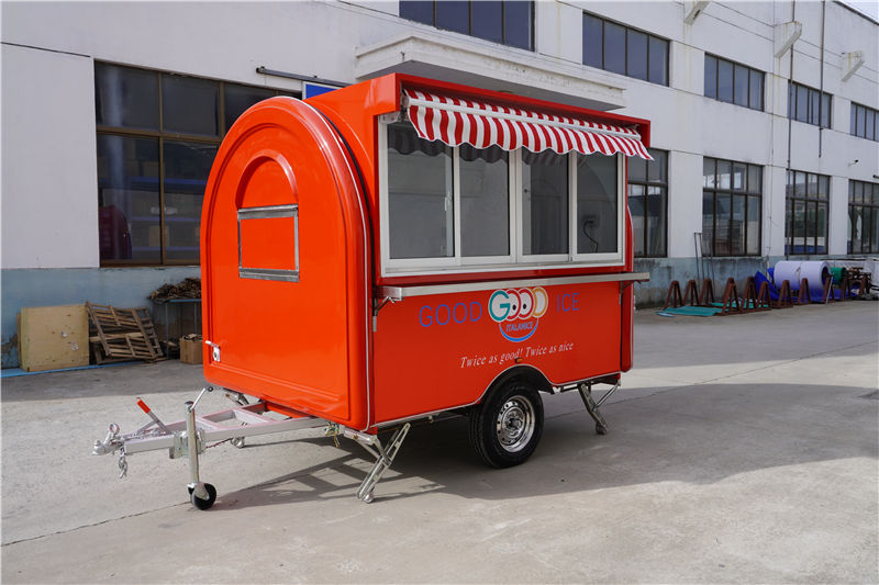 Pig Latin Food Truck Pizza Trailer Vegetable Food Cart Kebab Van