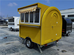 Lobster Tails Food Truck Mini Food Trailer Ice Cream Push Cart Mobile Concession Stand