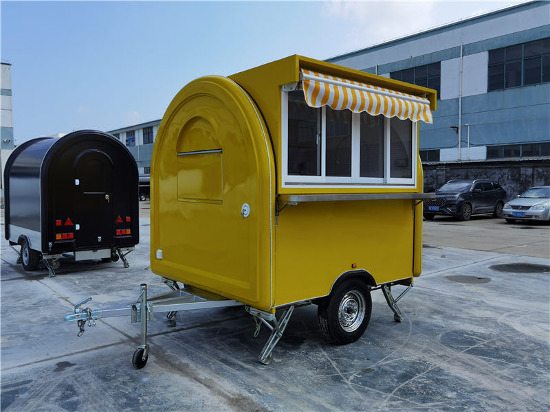 Lobster Tails Food Truck Mini Food Trailer Ice Cream Push Cart Mobile Concession Stand
