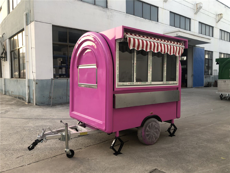 Healthy Food Truck Concession Trailer Small Food Cart Concession Stand