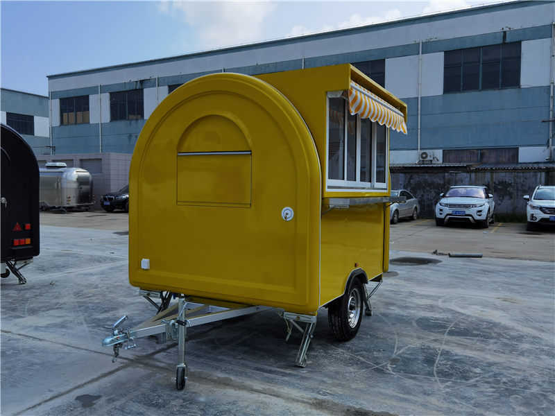 Lobster Tails Food Truck Mini Food Trailer Ice Cream Push Cart Mobile Concession Stand