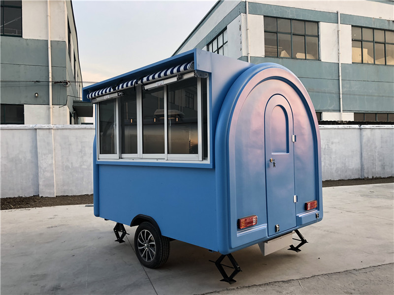 Shaved Ice Food Truck Bbq Food Trailer Snack Van Food Caravan