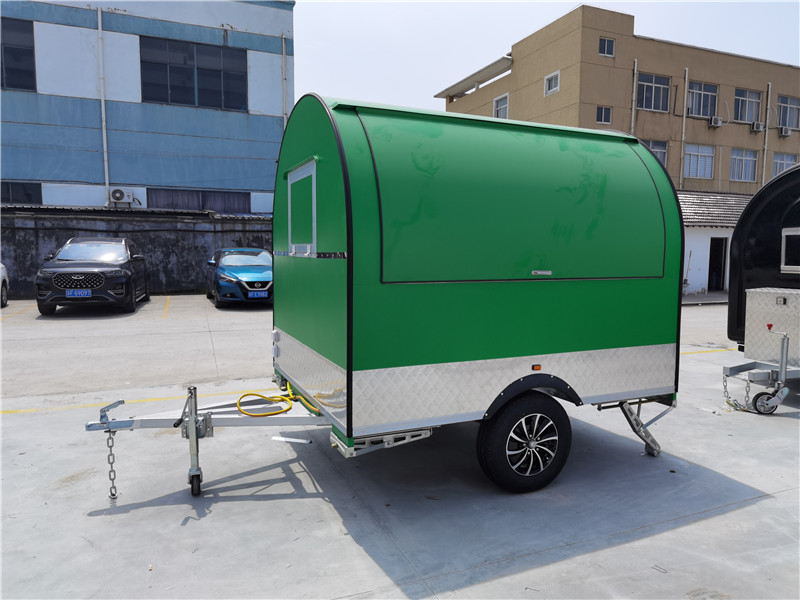 Street Food Truck Ice Cream Trailer Mobile Food Cart Mobile Catering Van