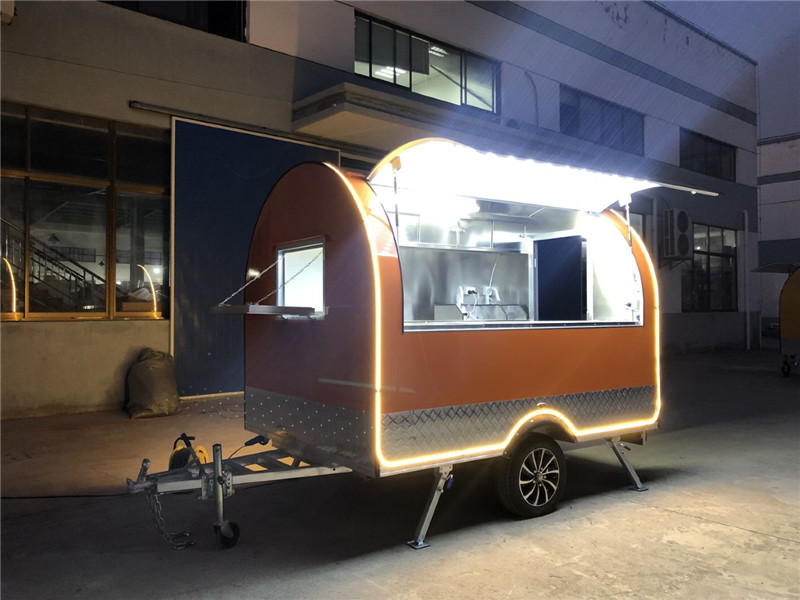 Mobile Food Truck Pizza Trailer Mobile Shop Ice Cream Van