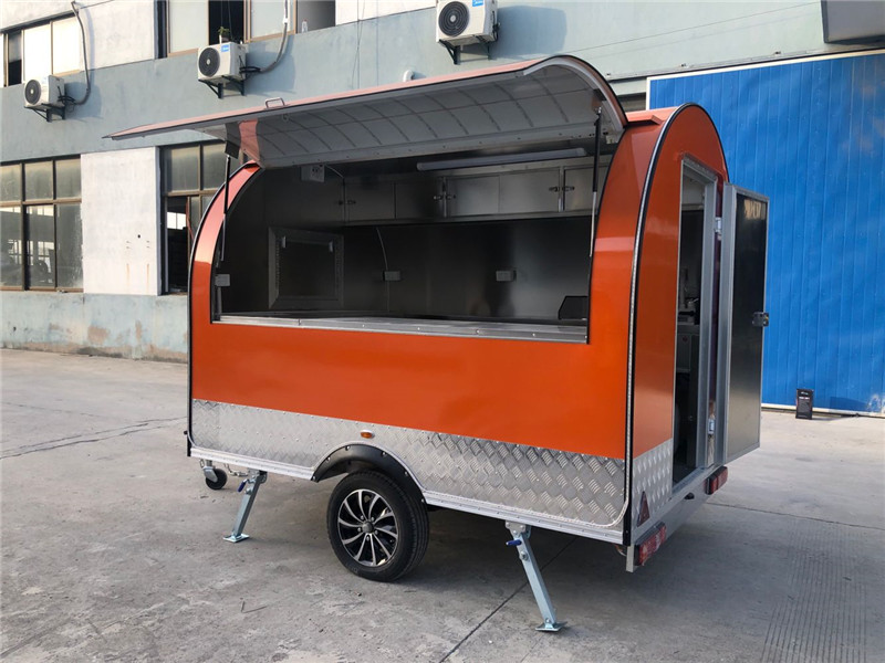 Mobile Food Truck Pizza Trailer Mobile Shop Ice Cream Van