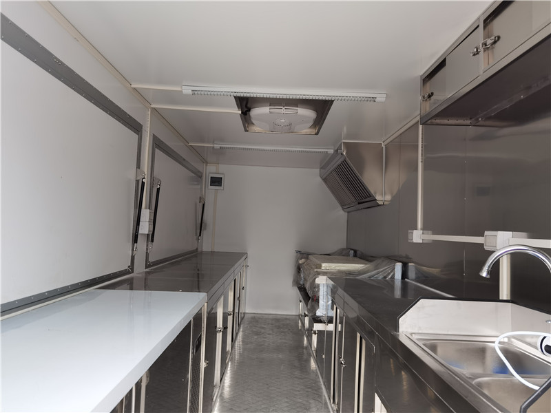 Mobile Food Trailer Remorque Food Truck