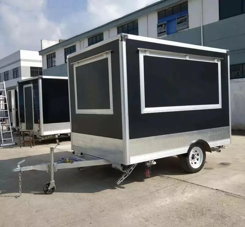 Small Box Food Trucks Concession Food Trailers 280x210cm