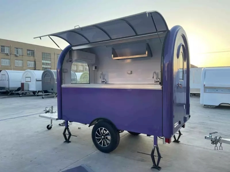 Mobile Food Trailer Remorque Food Truck Catering Trailer