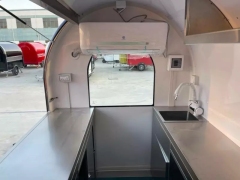 Mobile Food Trailer Remorque Food Truck Catering Trailer