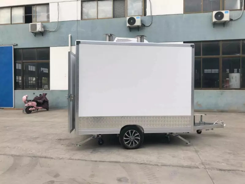Small Box Food Truck Food Trailers 280x210cm