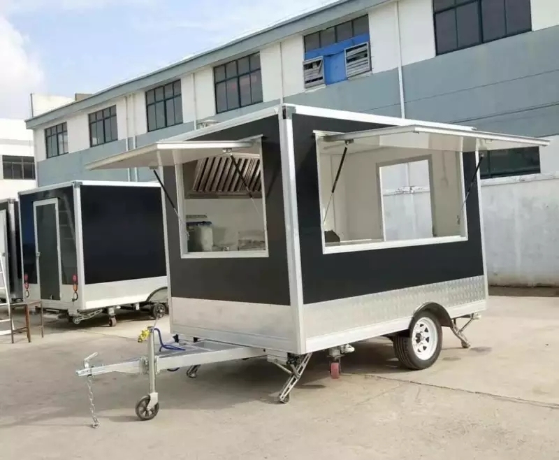 Small Box Food Trucks Concession Food Trailers 280x210cm