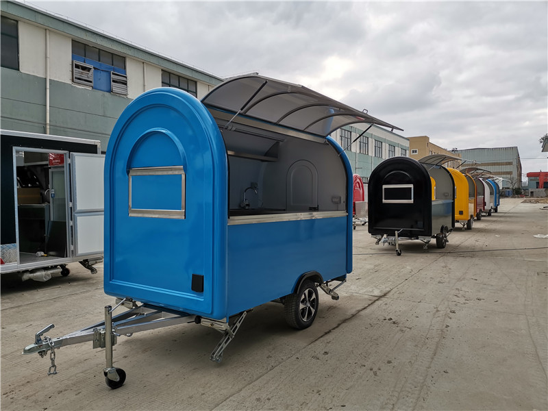 Mini Food Trailer Snack Van Catering Trailer