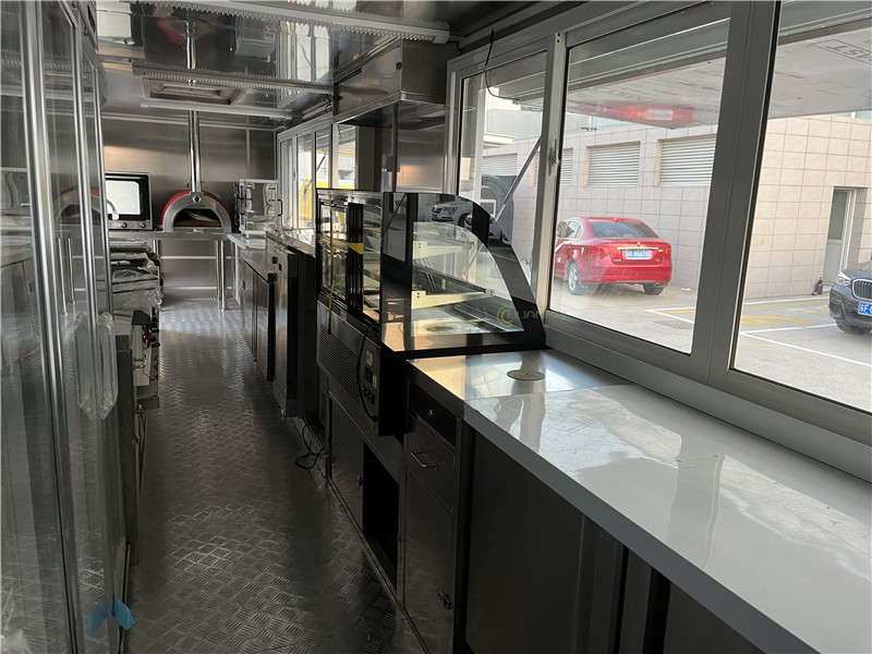 Pizza Food Truck Fast Food Trailer Catering Trailer