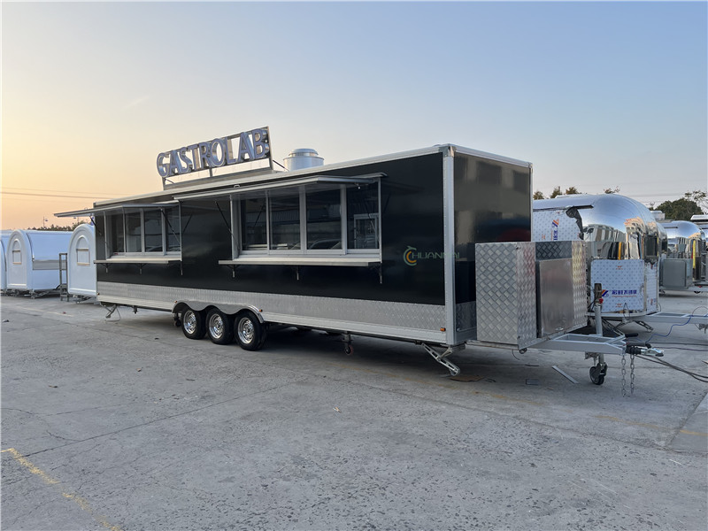 Pizza Food Truck Fast Food Trailer Catering Trailer
