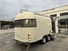 Ice Cream Food Trailer Waffle Food Truck