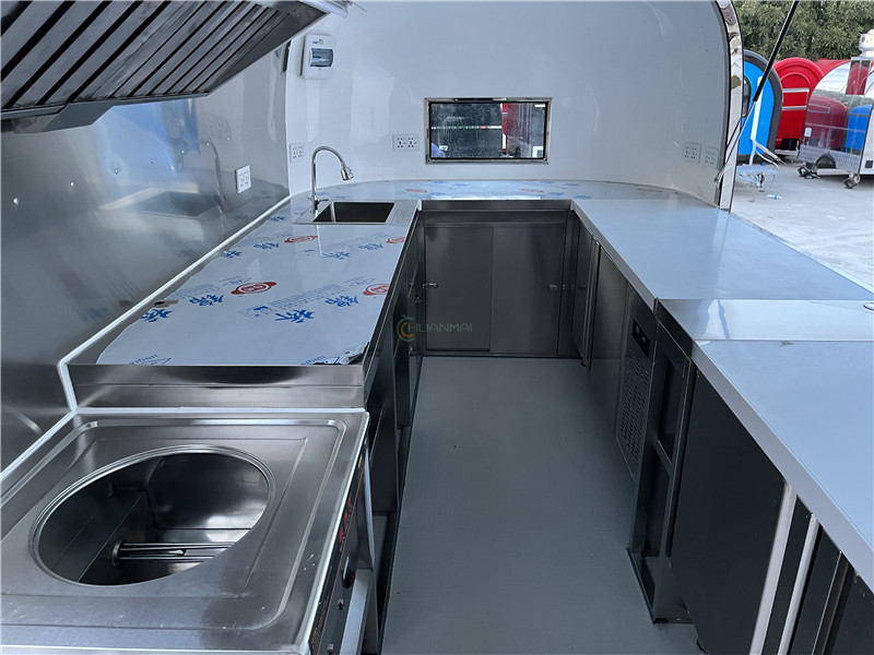Airstream Food Truck Coffee Food Trailers Burger Catering Trailer