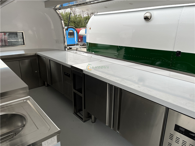 Remorque Foodtruck Crepes Food Traielr Mobile Kitchen