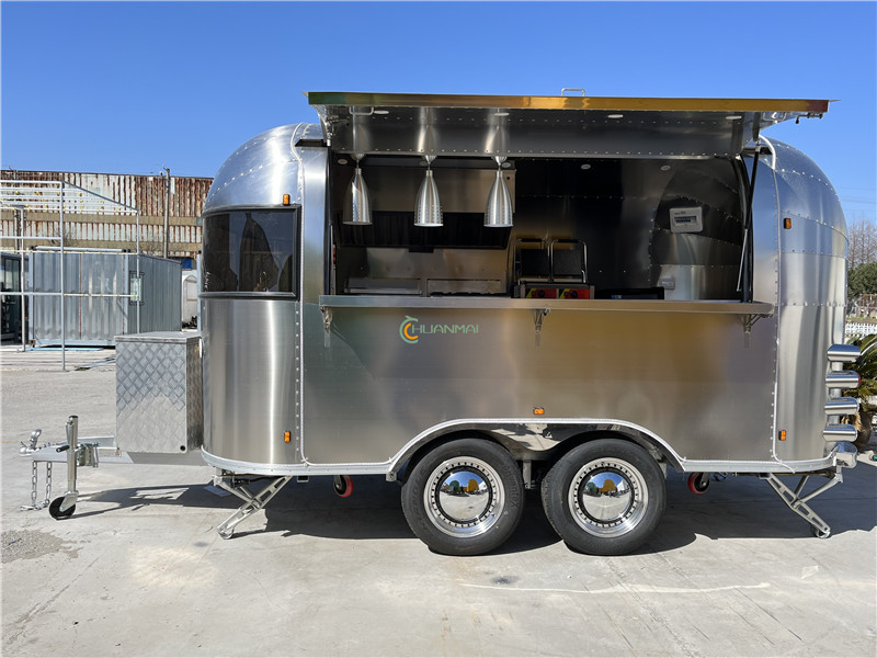 Fast Food Truck Crepe Food Trailer Ice Cream Food Cart