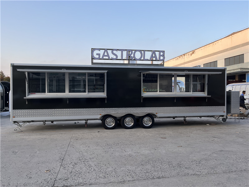 Pizza Food Truck Fast Food Trailer Catering Trailer