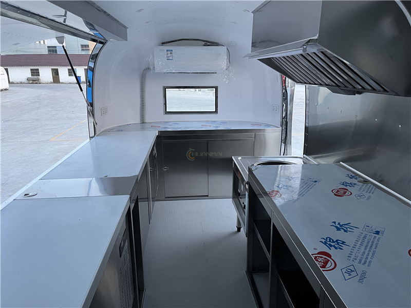 Airstream Food Truck Coffee Food Trailers Burger Catering Trailer