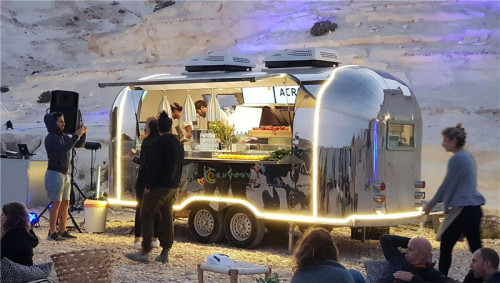 Customised food trucks for customers in the Middle East