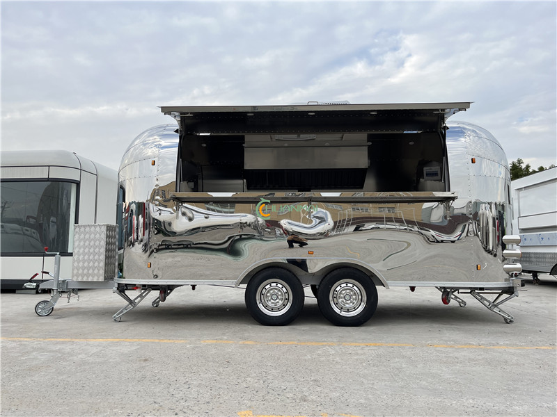 Airstream Burger Food Truck for Croatian Customer