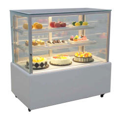 Square Shape-Cake Display Fridge